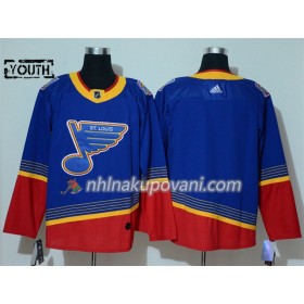St. Louis Blues Dresy Blank Adidas 90s Heritage Authentic - Dětské